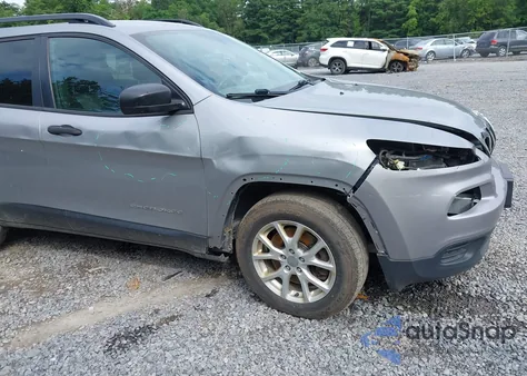 2016 Jeep Cherokee Sport из США, поврежденный, VIN 1C4PJMAS0GW251840